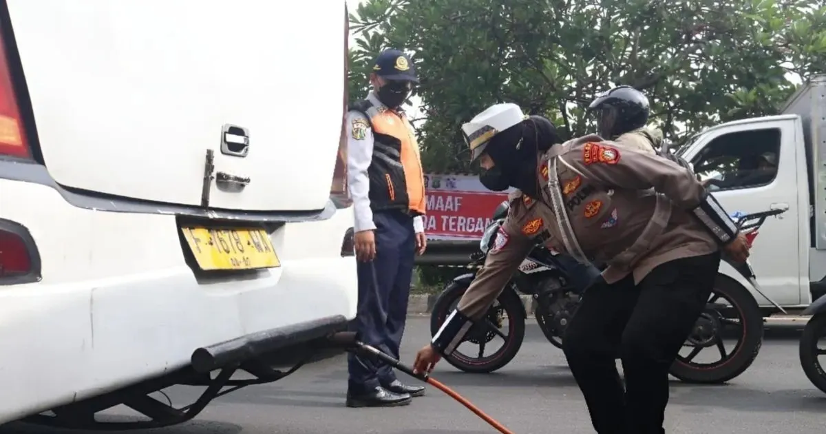 Kendaraan Tak Lolos Uji Emisi Bisa Didenda Maksimal Rp50 Juta